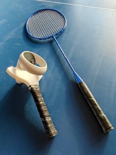 SolidSlime badminton adapter for Quest 2