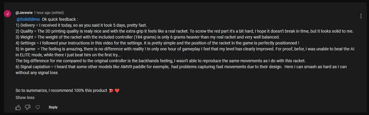 Player review screenshot 22